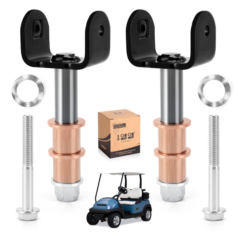 10L0L Golf Cart Front End King Pin Repair Kit for Club Car Precedent G&E 2004-up OEM# 103638601 102287201 102288201(Pack of 2) - Image 1